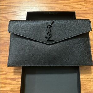 Yves Saint Laurent Black Clutch
